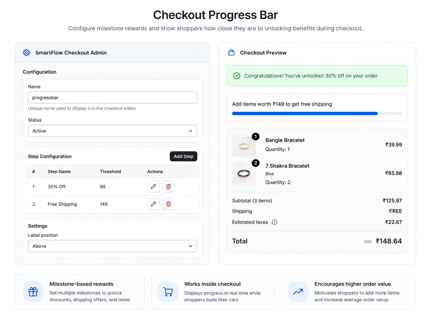 Progress Bar Configuration